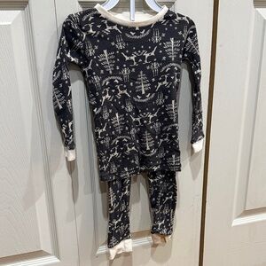 Kids Black and White Pajama Set